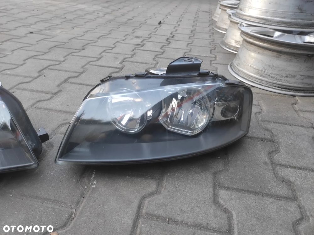 AUDI A3 8P 03-08R LAMPA LEWA PRAWA PRZEDNIA EUROPA H7 8P0 SPRAWNA GWARANCJA WYSYŁKA !!! - 2