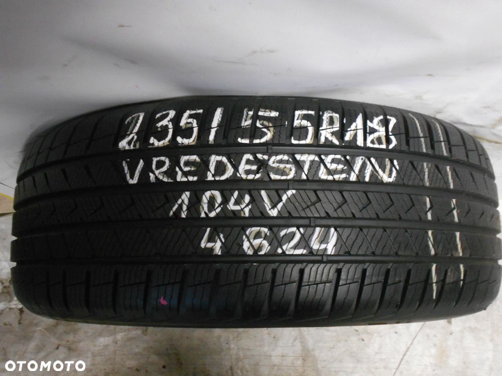 OPONA POJEDYNKA 235/55R18 VREDESTEIN QUATRAC PRO+ DOT 4624 7.7MM - 1