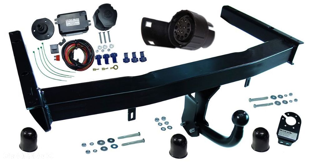 HAK HOLOWNICZY + MODUŁ+ WIĄZKA + GNIAZDO 7PIN  AUDI A4 B6 B7 SEDAN + KOMBI + QUATTRO SEAT EXEO ST - 2