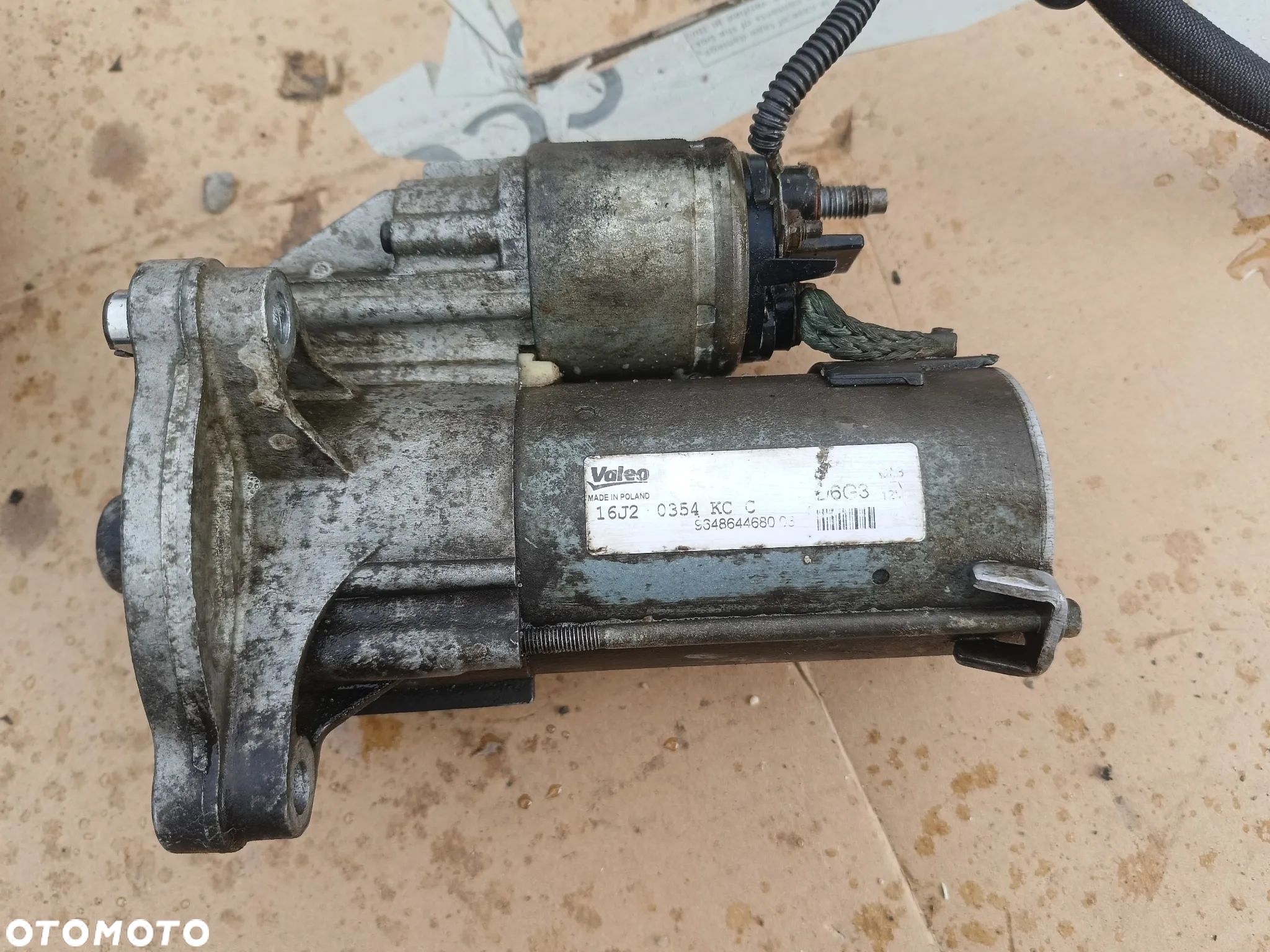 CITROEN C4 1.6 16V ROZRUSZNIK 9648644680 valeo - 1