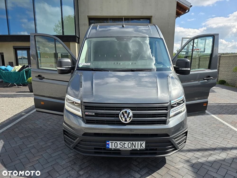 Volkswagen CRAFTER 4 MOTION AUTOMAT-8 Bie Długi 7-OSOBOWY BOGATA OPCJA WYPOSAŻENIA NAVI KAMERA COFANIA FUL LED LAKIER METALIZOWANY SALON PL STAN NOWY - 13