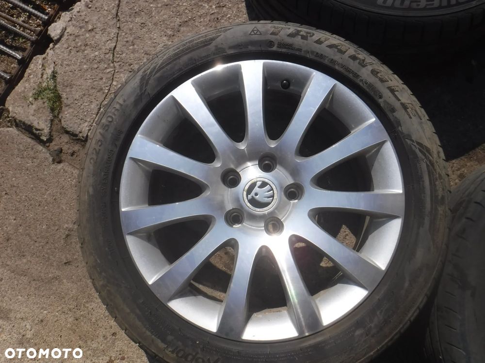 Skoda Yeti Lift Octavia Superb Vw Passat Golf Audi Seat alufelgi 5X112 17 ET45 7j 5L0601025D - 4