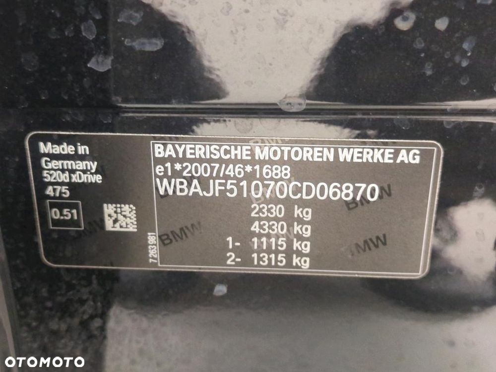 BMW Seria 5 520d xDrive Business Edition sport - 11