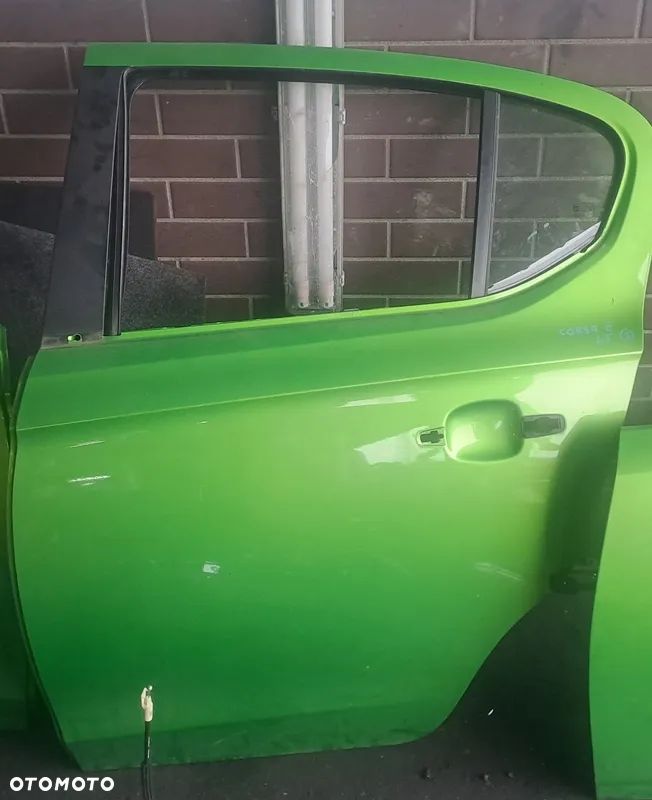 OPEL CORSA E 15r DRZWI LEWY TYŁ TYLNE Z30P GOŁE