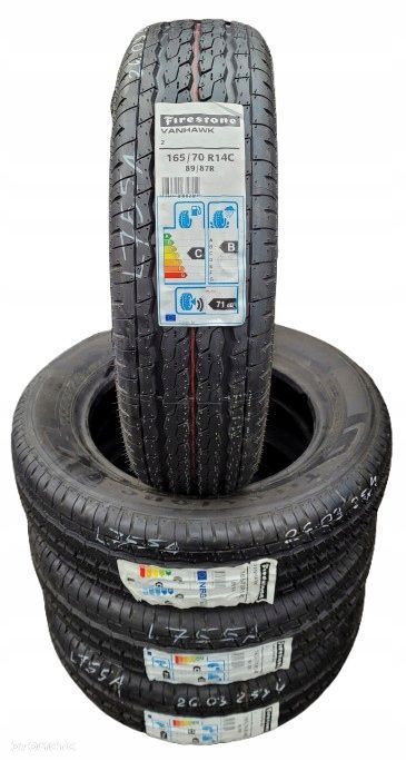 4x Firestone VanHawk 2 165/70R14C 89/87R L755A - 1