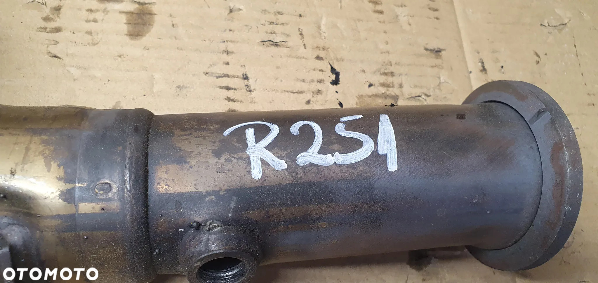 Rura kolanko kolektora wydechowego Mercedes R-Klasa W251 3.0 CDI - 7