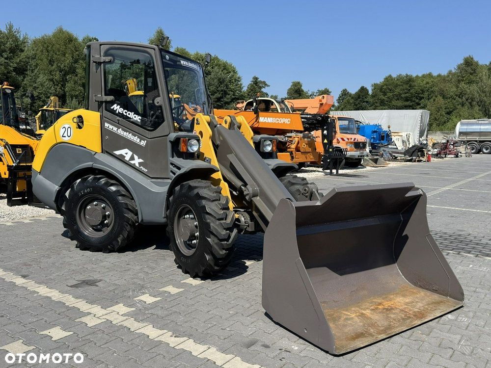 Mecalac AX 700 Szybko-Złącze Łyżka Super Stan - 7