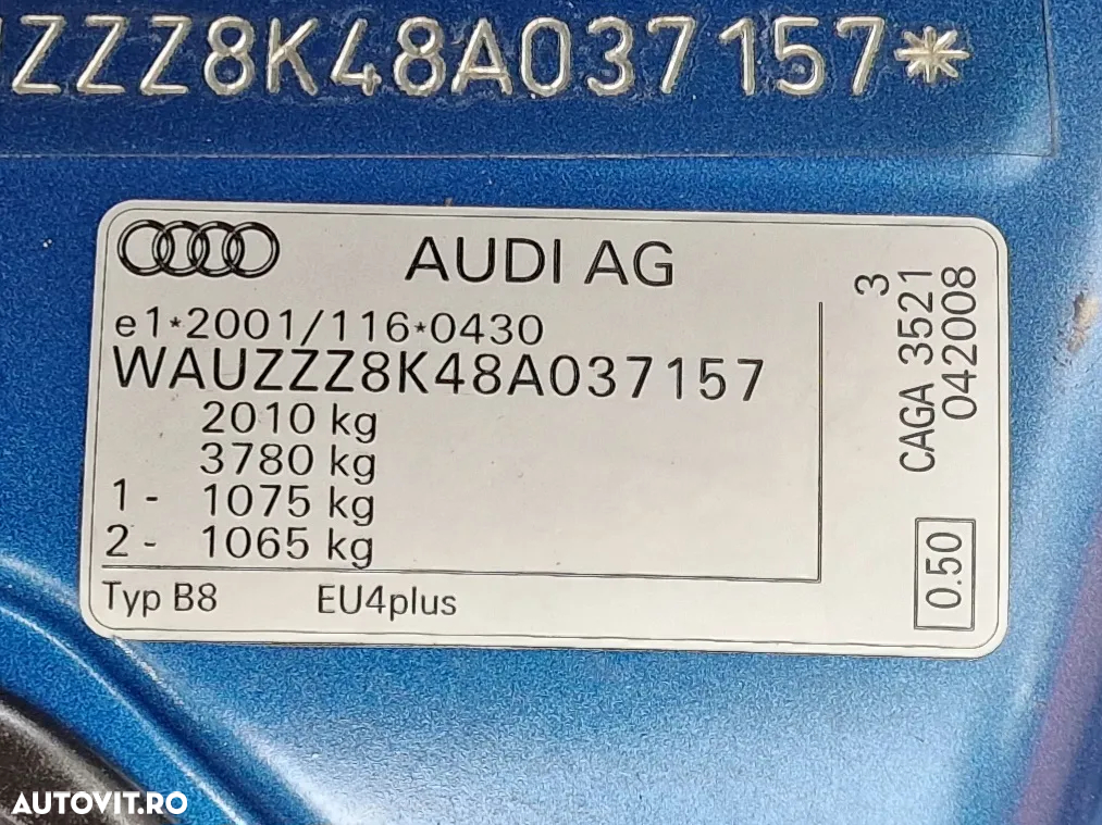 Audi A4 2.0 TDI B8 - 26