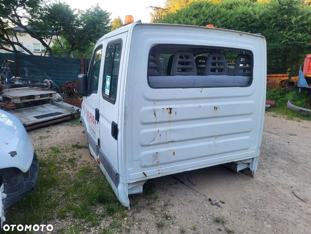 Dubel Kabina Iveco Daily  nie Kompletna sanki resory kiper wywrot hds silnik - 7