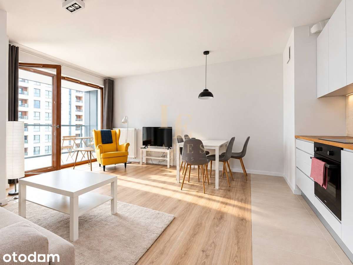 Grzybowska 85 | Balkon | Garaż | 2pokoje | 53 m²