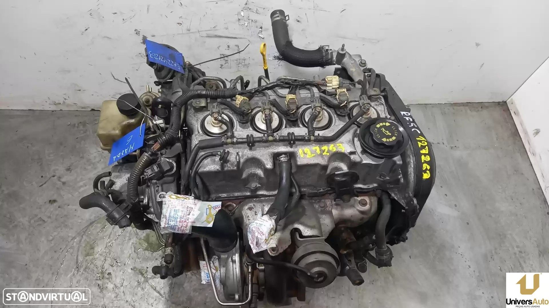 MOTOR COMPLETO MAZDA 6 SEDAN 2002 -RF5C - 1