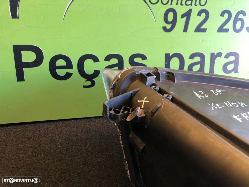 AUDI A3 8P FAROL XENON ESQUERDO - FF629 - 5