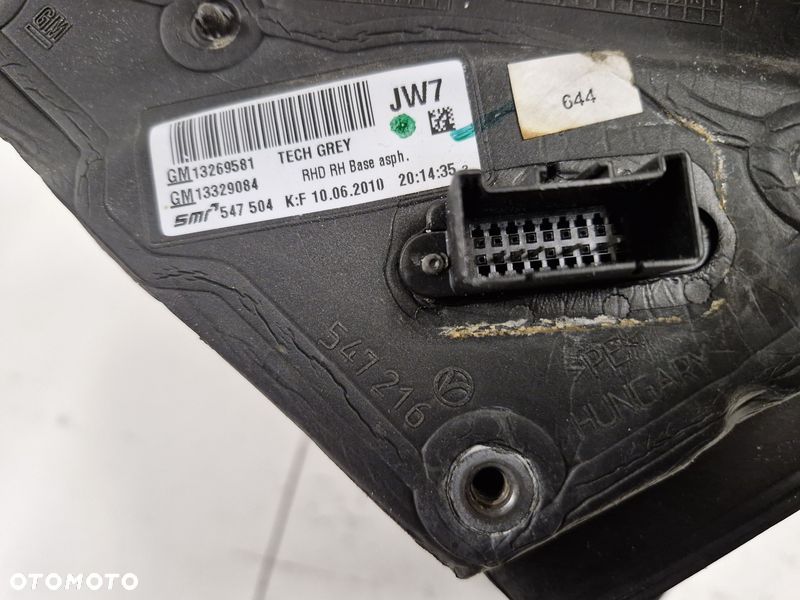 opel insignia a lusterko drzwi prawe prawy przód 5 pin 13269581 uk - 5