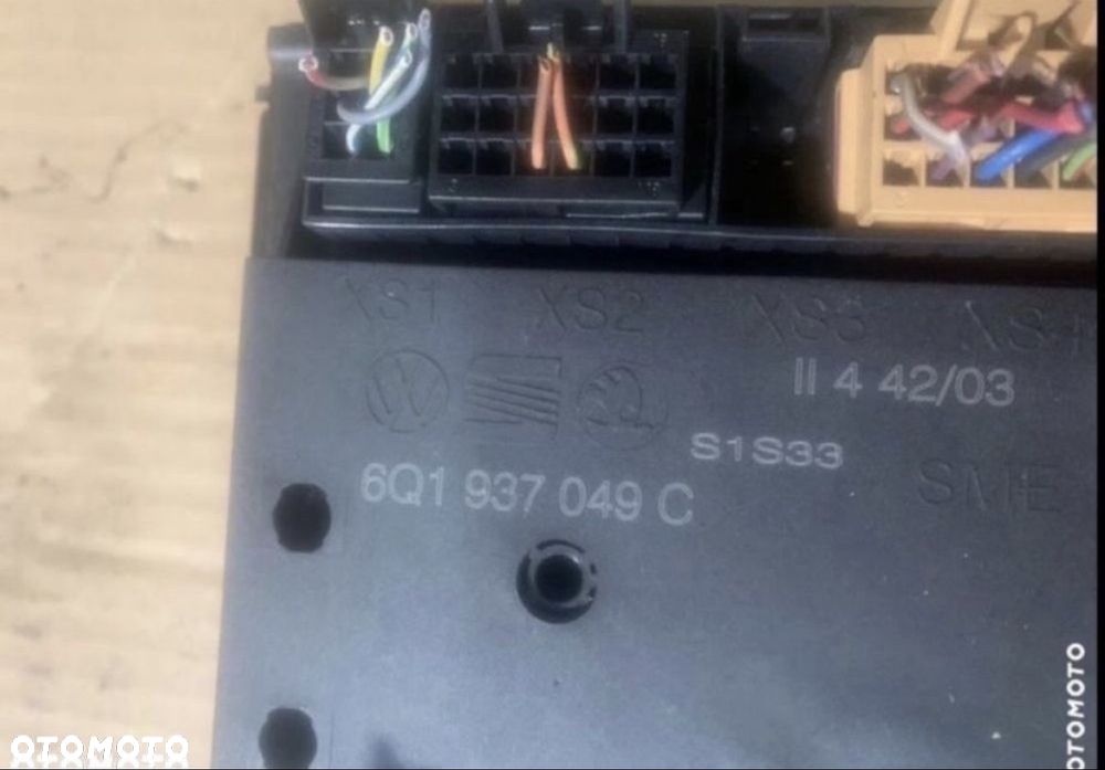 6Q1937049C Moduł komfortu skoda fabia 1 I seat vw - 3