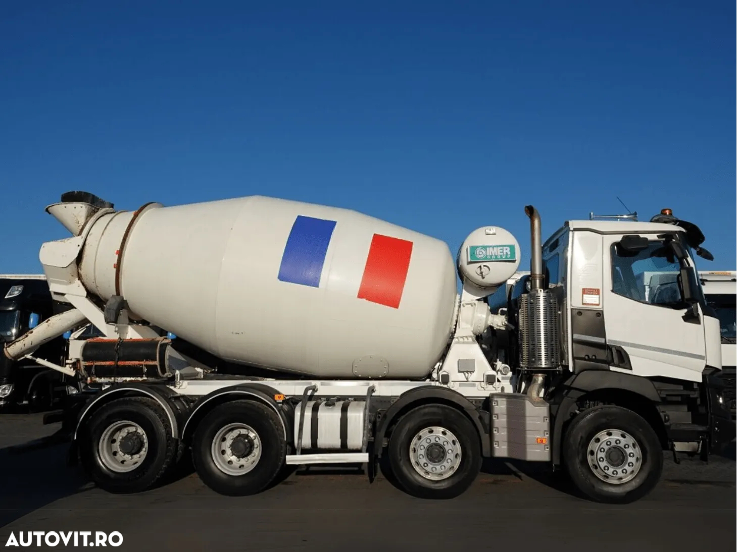 Renault C 430 8x4 Betoniera/Beton Mixer 9m3, TOP !!! - 6