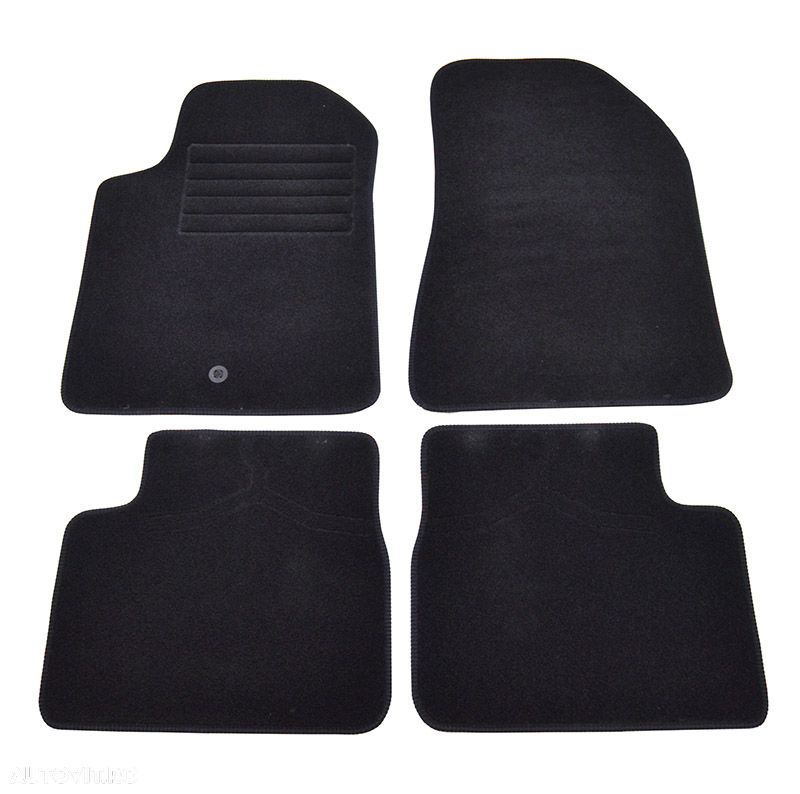 Covorase mocheta Alfa Romeo Giulietta 2010-2014 Negre. set de 4 bucati - 1
