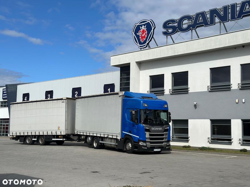 Scania R450 TANDEM JUMBO + przyczepa B6x2LB ZESTAW - 10