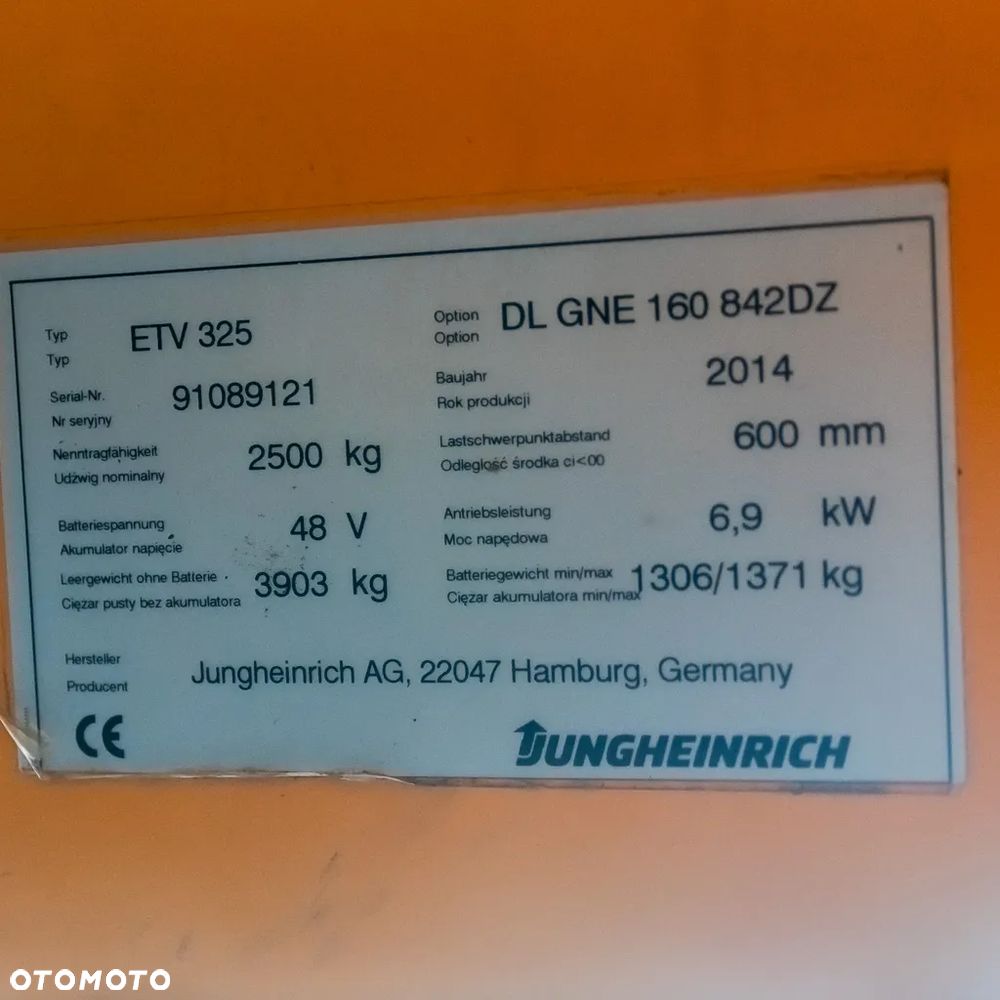 Jungheinrich ETV 325 - 9