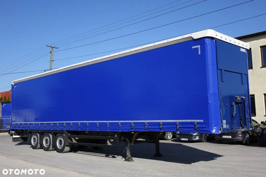 Schmitz Cargobull FIRANKA / STANDARD / DACH PODNOSZONY / OSIE SAF / NOWE PLANDEKI / - 3