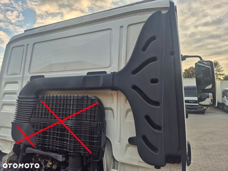 KOMIN DOLOT WLOT FILTRA POWIETRZA MAN TGL TGM EURO 6 KRÓTKA KABINA - 1