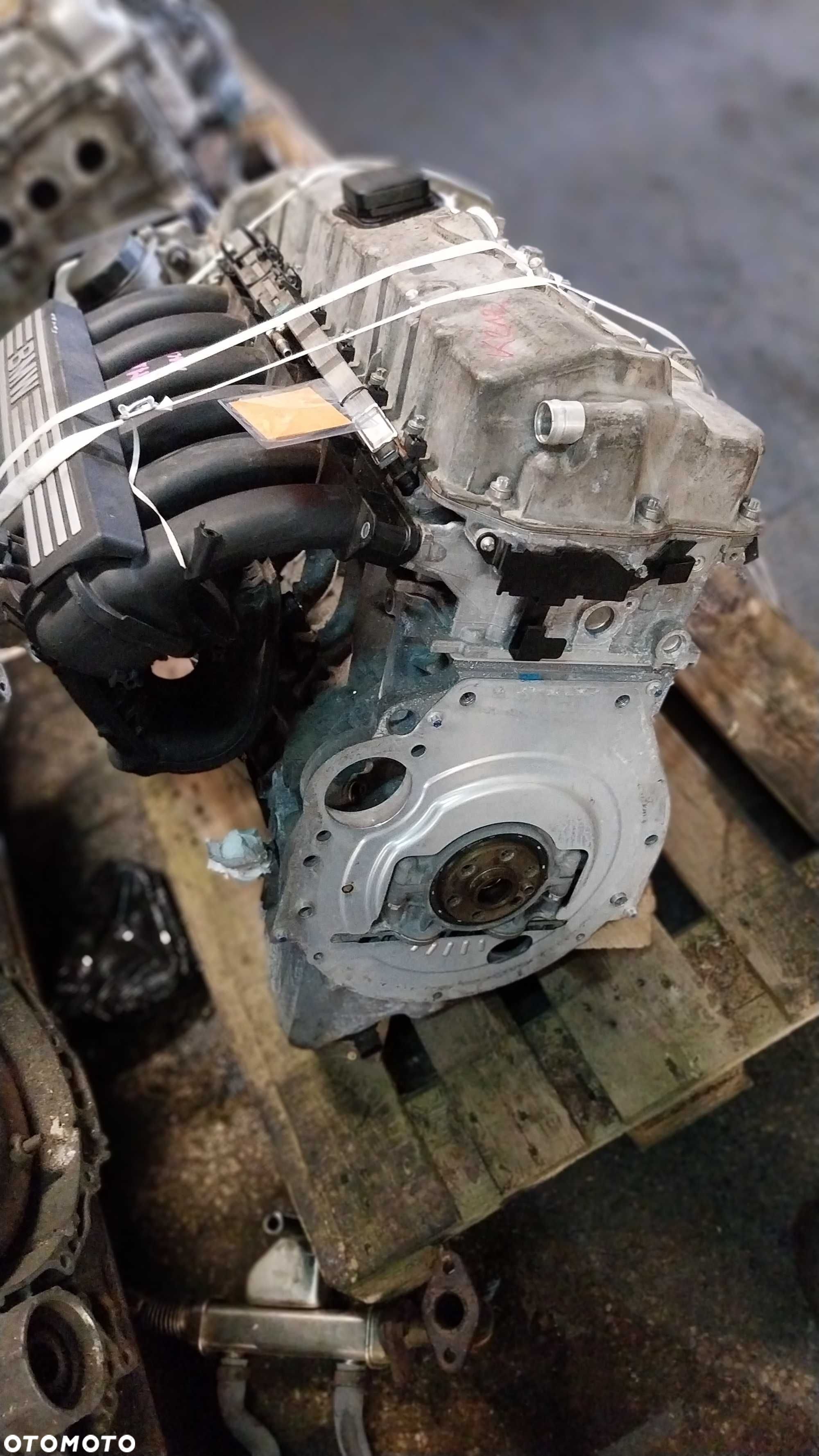 Silnik Słupek Bmw E90 N52B25 2.5B Uszkodzony - 4