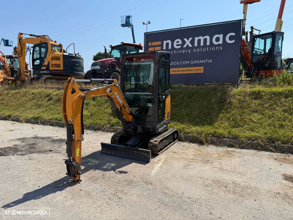 Case CX17D Cab - mini escavadora - 1