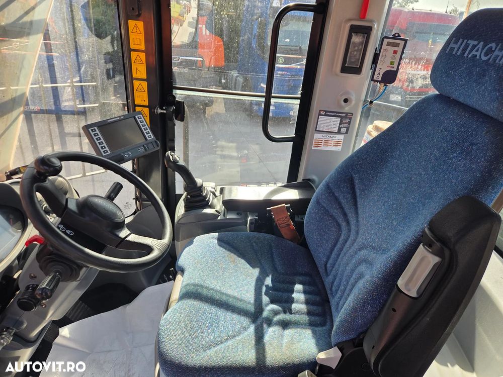 Hitachi ZW310-6, cupa 7mc, 30 tone, FULL OPTION, gresare automata, Anvelope NOI profil L5, produs JAPONIA,cantar,consum 17l/h, Protectie cabina, protectie antiincendiu, camera spate pt masalier, posibilitate leasing, STARE FOARTE BUNA-PROMOTIE 97.900 Eur+Tva - 29