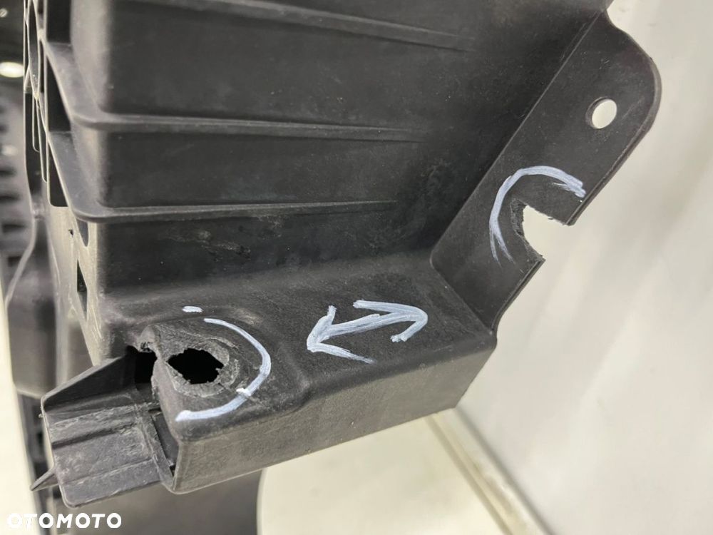 Pas przedni VW Tiguan I 5n0 07-11r. wzmocnienie czołowe ramka chłodnic okular oryginalne 5n0805594f - 7