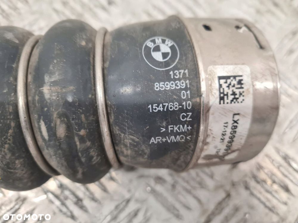 BMW X5 G05 RURA WĄŻ PRZEWÓD INTERCOOLERA 8599391 - 2