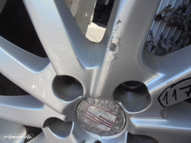 Jogo De Jantes 8J0601025K SEAT IBIZA 2012 1.2TDI 75CV 5P BRANCO 38 6Jx15 5X100 57MM - 2