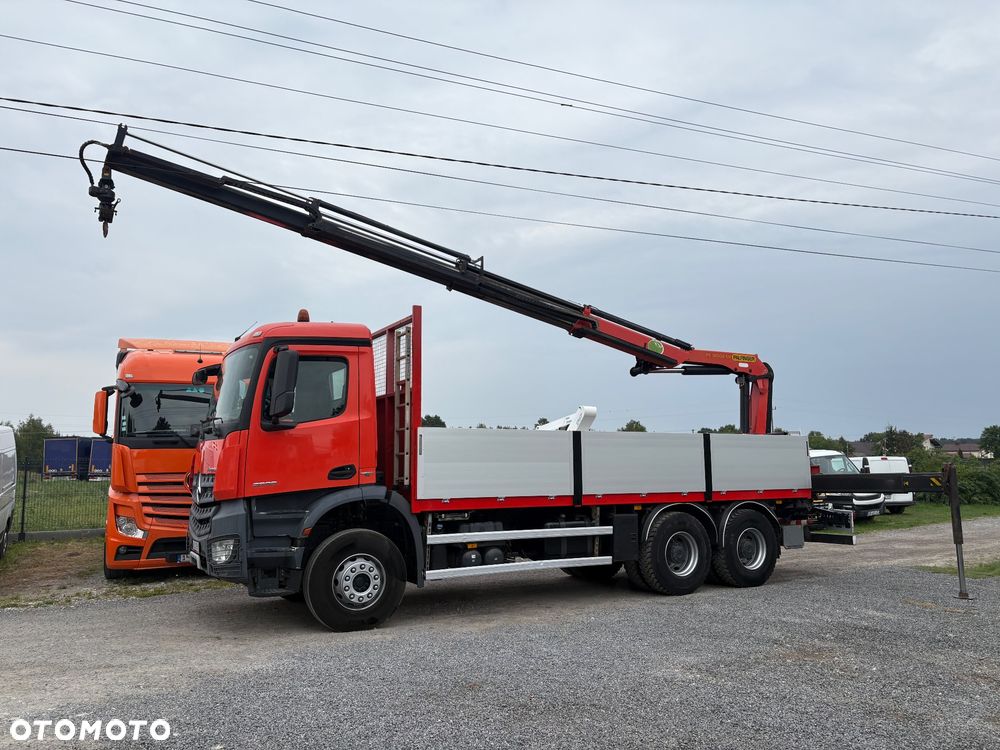 Mercedes-Benz AROCS 2636 | EURO 6 | 6X4 | PALFINGER PK 18002-EH | 1632 MTH | PILOT | BLOKADY MOSTÓW | KAMERA | KLIMA | SPROWADZONY | SUPER STAN - 8