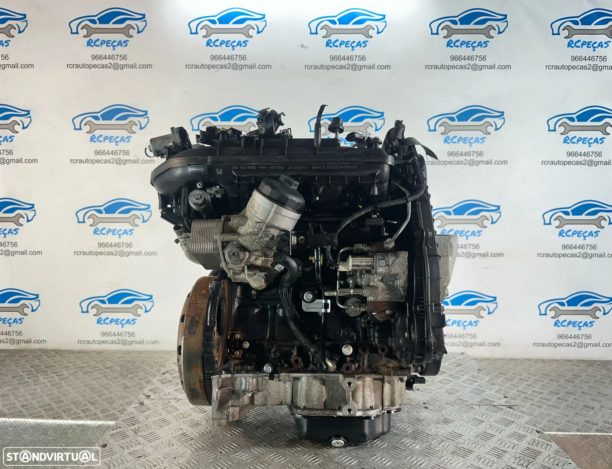 .Motor Completo A17DTE GM Opel Astra J 1.7 CDTi 110cv 16v Denso - 5