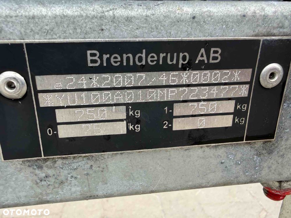Brenderup przyczepa lekka - 4