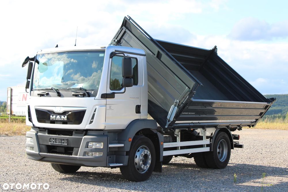 MAN TGM 18.290 Nowy 3-stronny Wywrot Kiper Wywrotka Duża ładowność 10700 kg Blokada Atego Antos Arocs Axor TGS TGX - 13