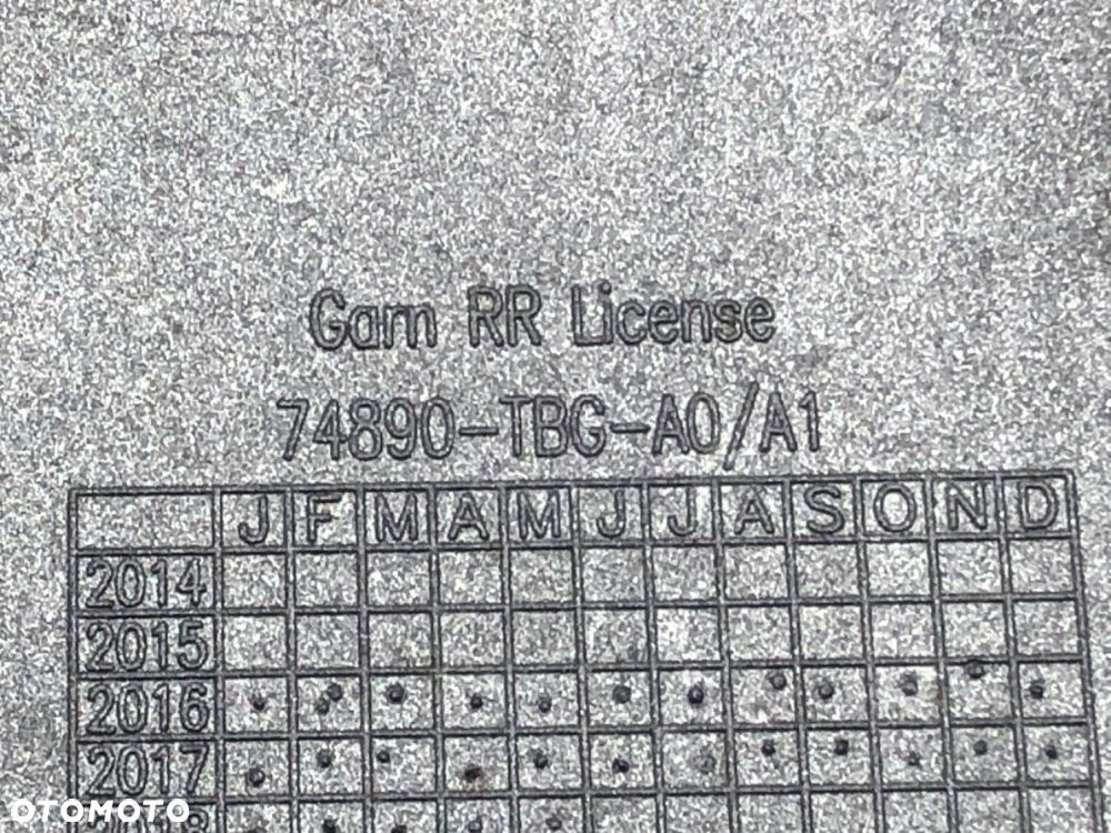 LISTWA KLAPY BLENDA  HONDA CIVIC X coupe 2016 - 2022 2.0 118 kW [160 KM] benzyna 2016 - 2022 - 7