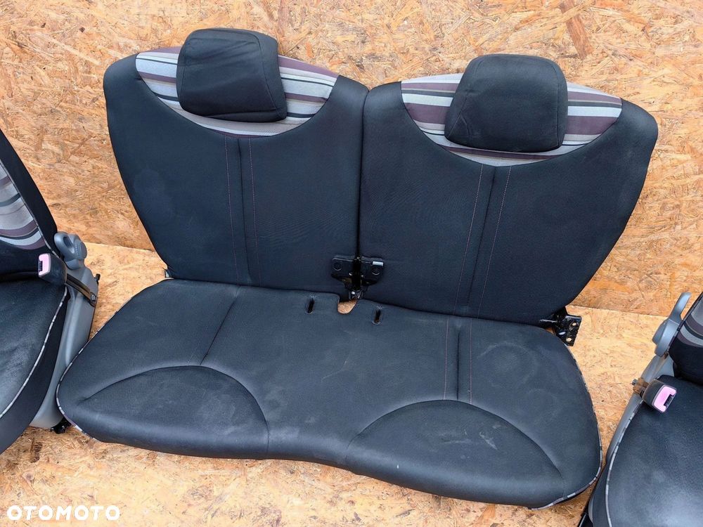 Fotele kanapa komplet TOYOTA AYGO I PEUGEOT 107 CITROEN C1 - 6