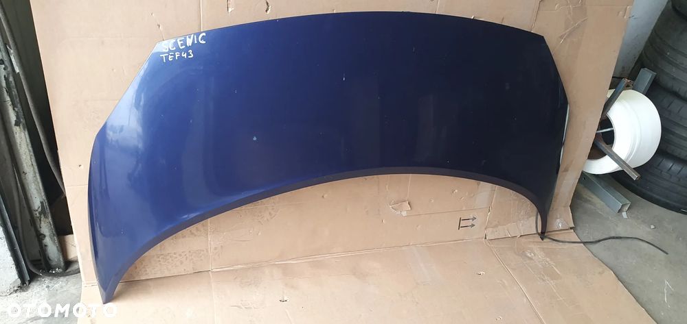 Maska przód przednia pokrywa silnika Renault Scenic II TEF43 - 5