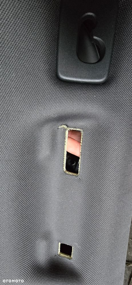 Podsufitka czarna słupki rączki lamki pod panoramę komplet Audi A6 C7 Kombi Lift S Line - 7