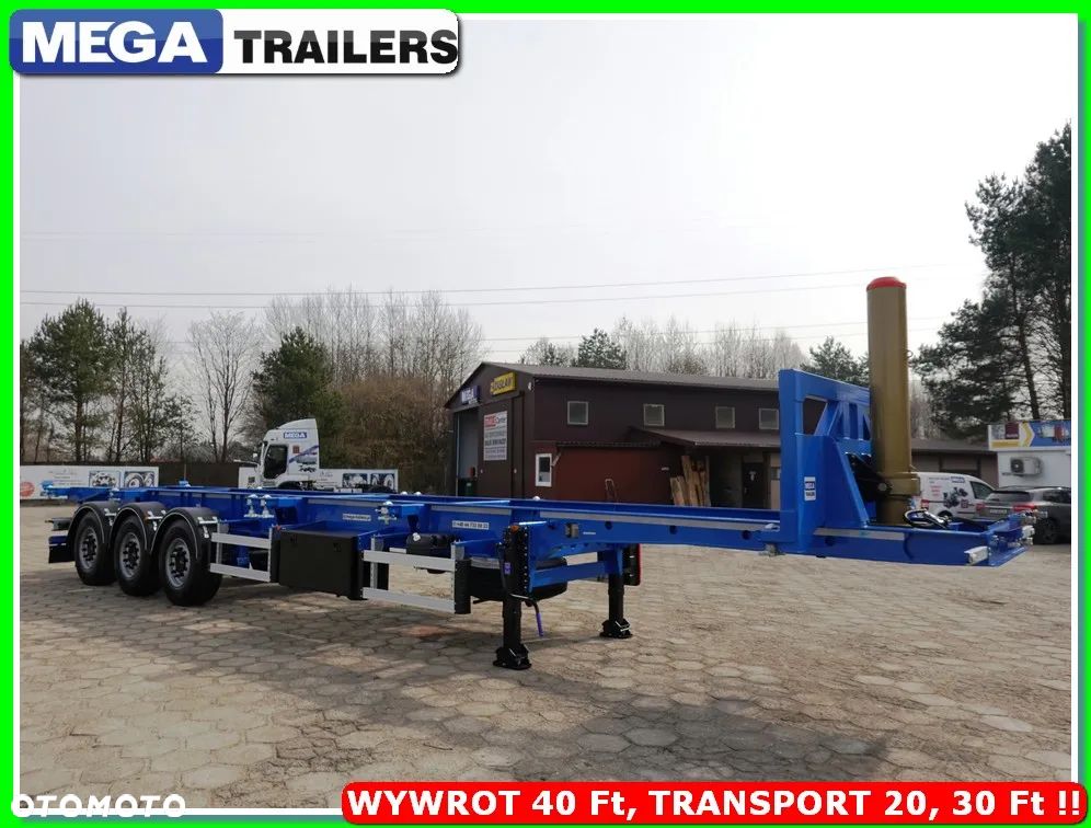 Inny 40 Ft/KIPPER podwozie do kontenerów 2 x 20, 1 x 40, Z WYWROTEM !!! - 3