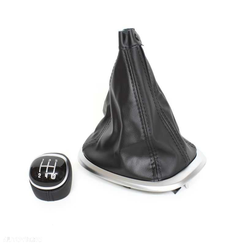 Nuca piele Fiat 500L cu manson schimbator - 2
