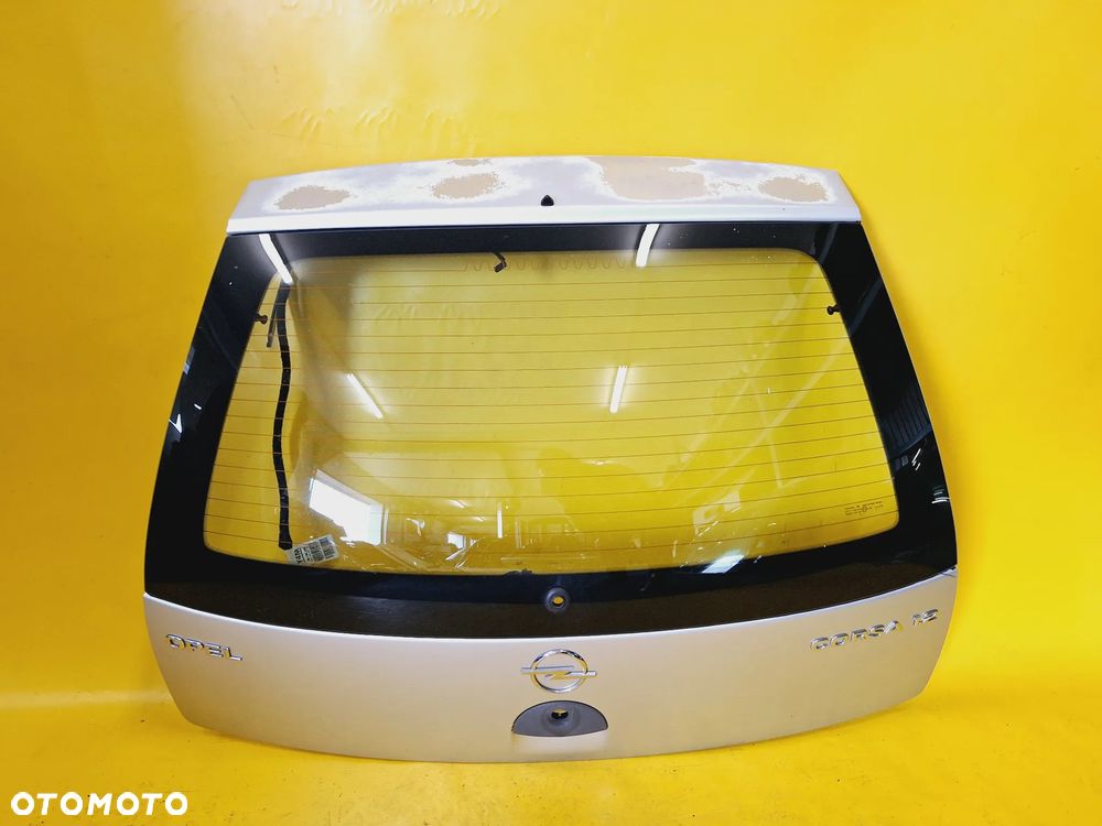 KLAPA TYŁ TYLNA SZYBA BAGAŻNIKA OPEL CORSA C HB 3D LAK: Z157 NR305 - 2