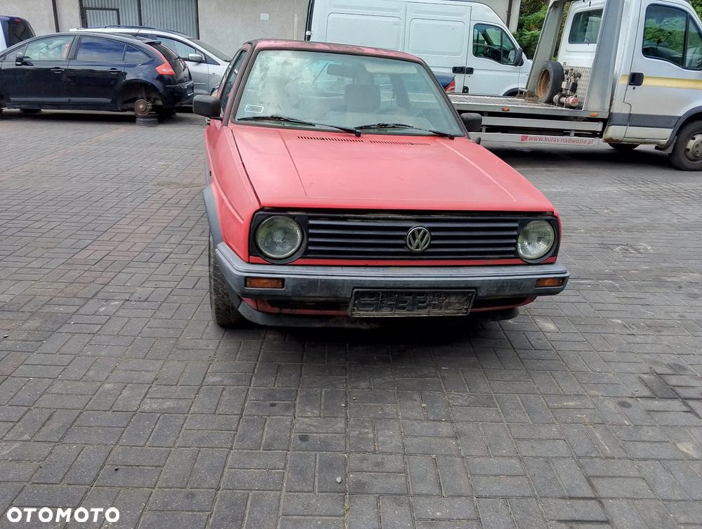 Volkswagen Golf II FL (87-92r.) 1.6 B 69KM. Silnik PN Skrzynia 4S12114 lakier G2 / LY3D.Cały na części. GWARANCJA !!! Przód Tył Zestaw Komplet Drzwi Klapa Zderzak Błotnik Maska Grill Atrapa Szyba Pas Lampa Lusterko Boczki Fotel Kanapa Kokpit Deska Rozdzielcza Przełącznik Włącznik Sterownik Przewody Wiązka Instalacja Moduł Komputer Czujnik Listwa Pompa Alternator Wtryski Głowica Rozrusznik Kompresor Sprzęgło Dwumas Silnik Skrzynia ABS Klimatyzacji Paliwa Wspomagania Kolektor Turbina Przepustnica Zawór Chłodnica Koło Hak Belka Sanki Zawieszenie Mcpherson Półoś Amortyzator Wydech Tłumik Zacisk Most - 2