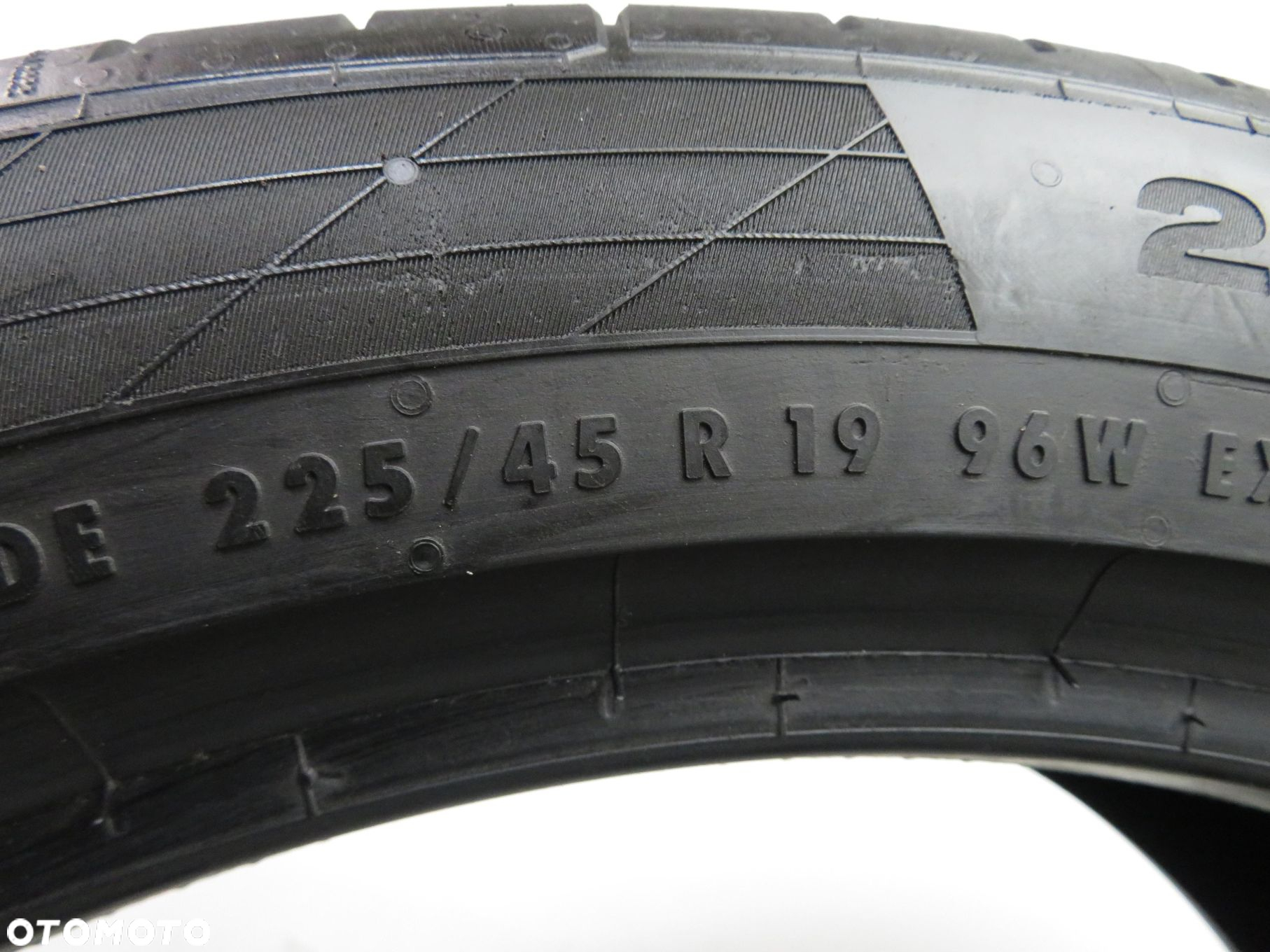 2X 225/45R19 OPONY LETNIE CONTINENTAL CONTISPORTCONTACT 5 96W XL DOT: 3215. OPONA WULKANIZOWANA. - 5
