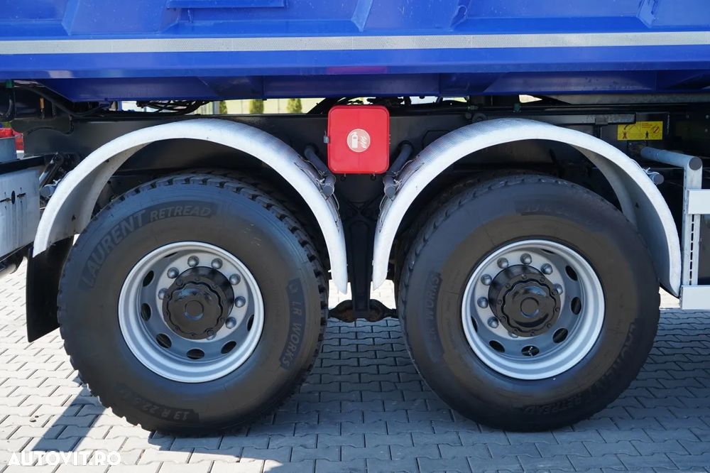 MAN TGS 35.500 / 8x4 / BASCULANTE / HYDROBURTA / BORDMATIK / NAVI / 2019 - 24