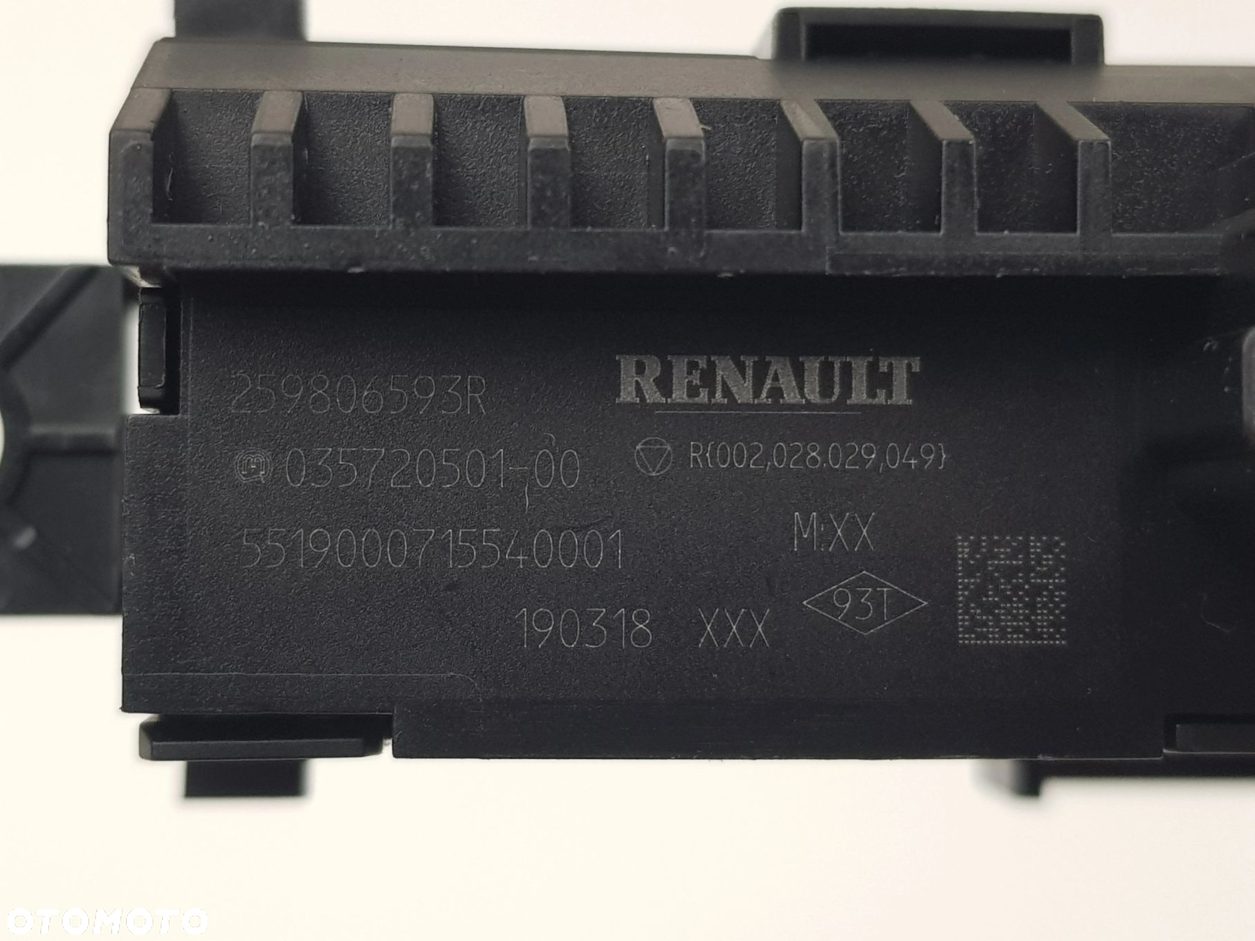 Panel sterowania Przełącznik Regulacja świateł licznika Renault Captur II - 10