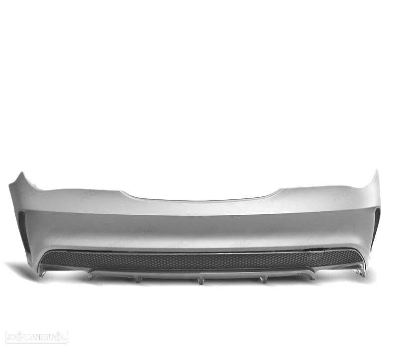 PARA-CHOQUES TRASEIRO MERCEDES CLASE CLA W117 C117 X117 13-18 LOOK CLA45 AMG - 2