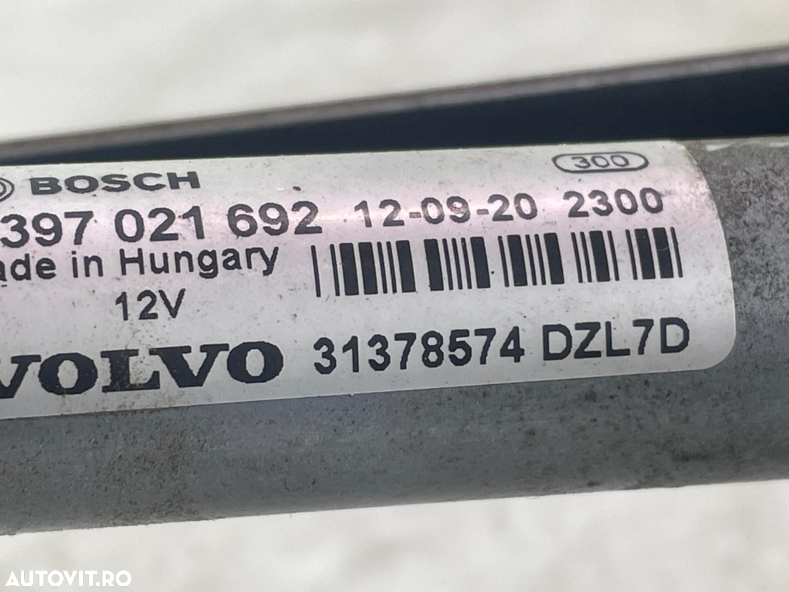 Ansamblu stergator parbriz 31378574 Volvo V40 2 [2012 - 2016] 1.6 d D - 3