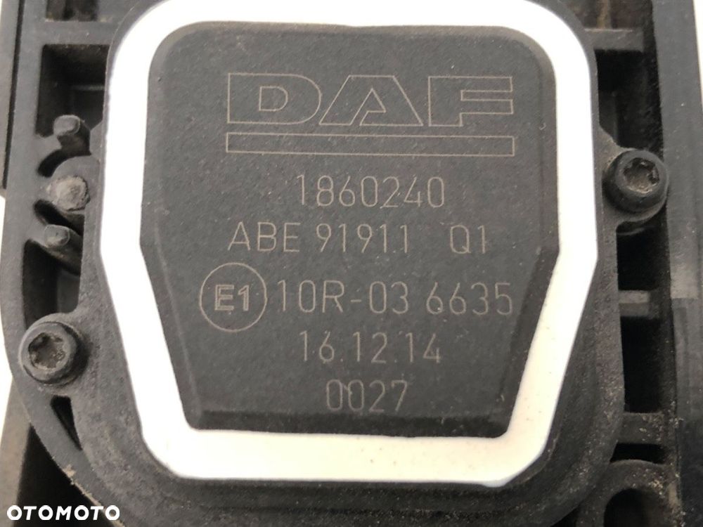 POTENCJOMETR GAZU  DAF XF 106 2013-2022  1860240 - 3
