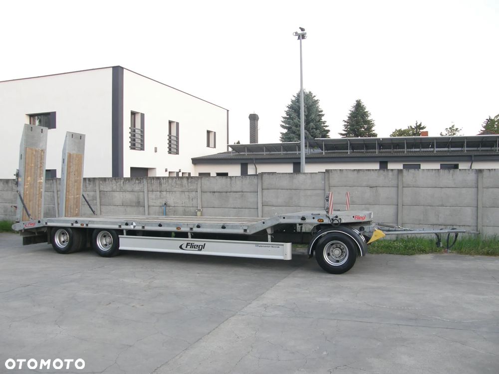 Fliegl DTS-S 300 2023rok ocynk 3 osiowa przyczepa niskopodwoziowa z Niemiec - 9