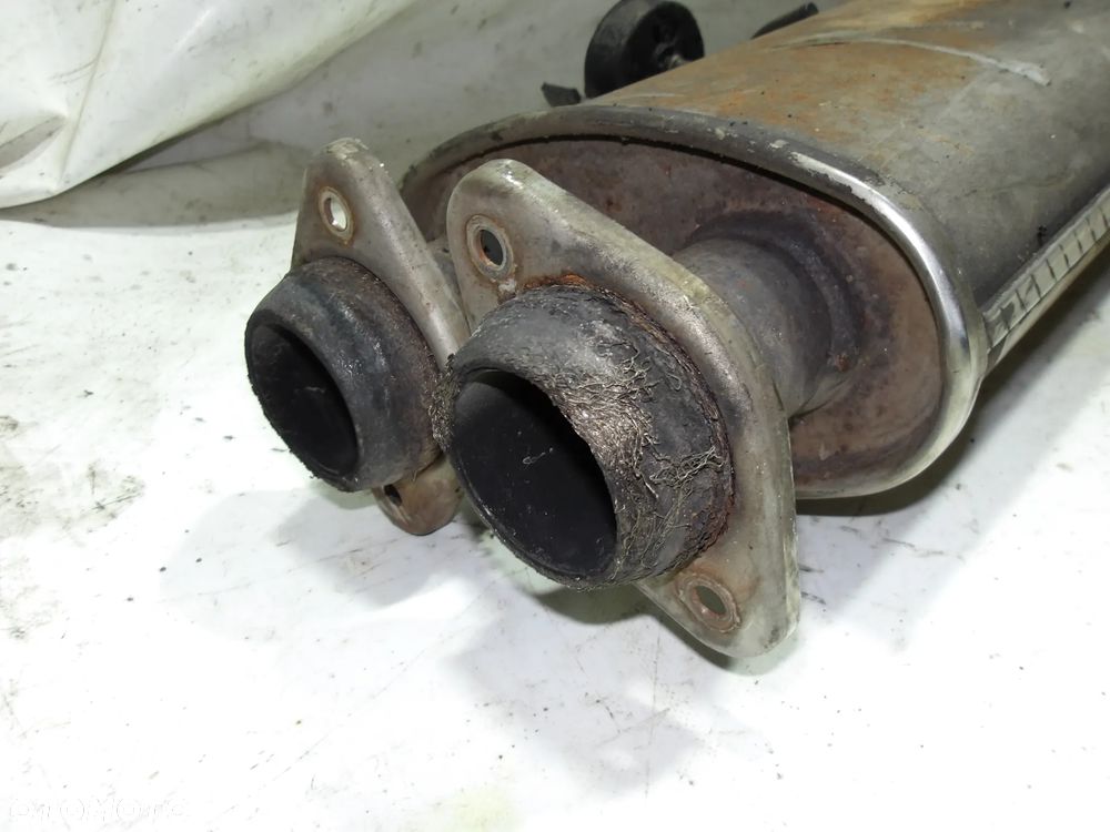 TŁUMIK TŁUMNIK WYDECH ŚRODKOWY 7500583 BMW X5 E53 3.0i F-VAT - 2